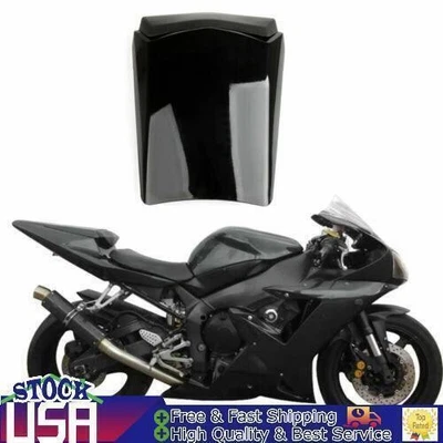Rear Seat Cover cowl For Yamaha YZF R1 2002-2003 Fairing Black Foto 1 de 4