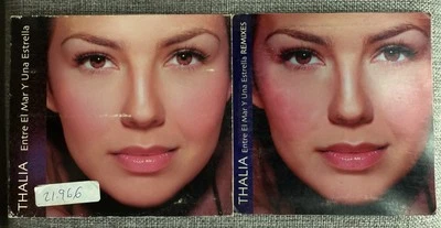 Thalia - Entre El Mar Y Una Estrella Remixes Mexico Interview Promo 2 CD Single - Image 1 of 4