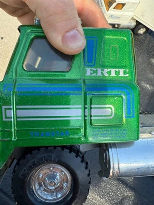 Camión tractor vintage ERTL International Transtar COE de acero prensado 1/16 EE. UU. Foto 1 de 4