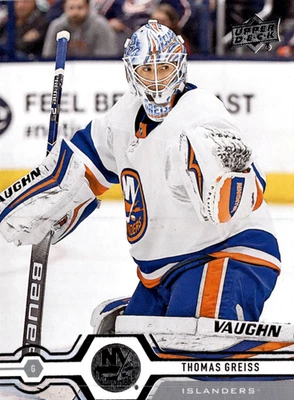 5 CARD LOT - 2019-20 Upper Deck - Thomas Greiss #349 - Image 1 of 2