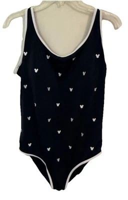Traje de baño negro de una pieza Mickey Mouse talla 14 mujer tienda Disney Foto 1 de 4