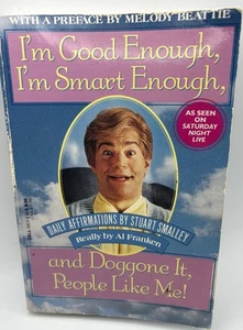 VTG 1992 I’m Good Enough, I’m Smart Enough & People Like Me! Al Franken, Dell - Picture 1 of 7