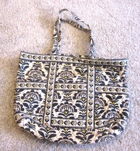 Vera Bradley  Large Shoulder Purse Tote Bag Brown - Picture 1 of 3