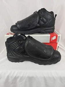 New Balance 460 Herren Größe 13 D MU460MBW Schnürschuhe schwarz Baseball Schiedsrichter Schuhe - Bild 1 von 8