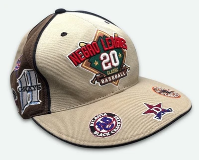 Gorra ajustada para hombre talla XL con logotipos de equipo clásicos de la Liga Negra de béisbol 20 Foto 1 de 4
