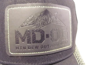 Mountain Dew Outdoor Gear Trucker Hat Black Adjustable Modern Snapback - Picture 1 of 12