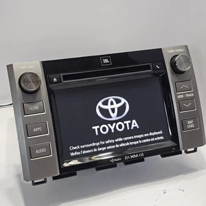 2014-19 OEM Toyota Tundra 86100-0C120 AM/FM JBL Navigation Radio Face ID 57075 - Picture 1 of 20