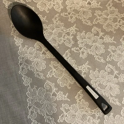 Calphalon Solid Serving Basting Cooking Spoon Black 14” - Image 1 of 4