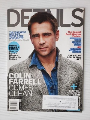 2012 DETAILS magazine Colin Farrell Luci Liu Jake Gyllenhaal 50 Cent Tom Brady - Image 1 of 4