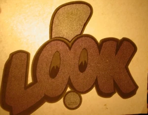 L@@K! LOOK! VINTAGE 1970's FUNNY IRON ON TRANSFER B-10 -NICE! - Picture 1 of 2