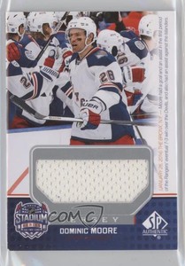 2014 SP Game Used Stadium Series/Winter Classic Materials Jersey Dominic Moore