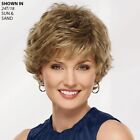 Paula Young Wig Danica 24/14/12 Avg A3447 Mocha Frosted Human Hair Blend