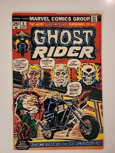 Ghost Rider (1973) #6 Menace of the Zodiac! John Romita! Marvel 1974. C51 - Picture 1 of 11