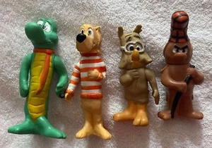 Walt Kelly POGO & Pals Vinyl Figures Biz Detergent Promo Lot (4) 1969 Japan - Picture 1 of 14