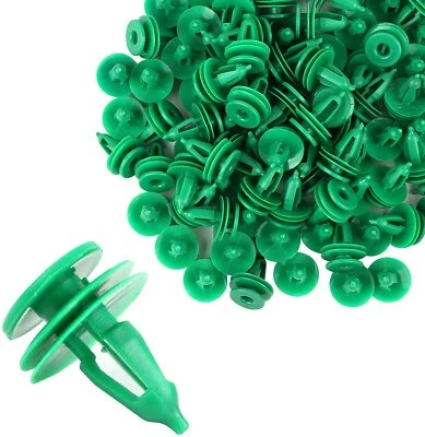 25 clips de panel de puerta 8 mm retenedor moldura parachoques empuje para Jeep Grand Cherokee Foto 1 de 3