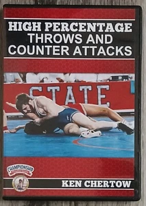 High Percentage Throws & Counter Attacks Ken Chertow DVD Wrestling / UFC / MMA - Picture 1 of 2