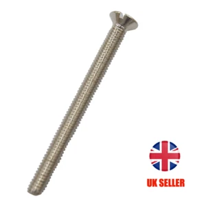 M3.5 x 25/40/50/75mm Semi-Raised-Head Countersunk Nickel Electrical Socket Screw - Picture 1 of 13