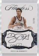 2016-17 Panini Flawless Premium Ink Auto 11/25 Doug McDermott #PI-DMC