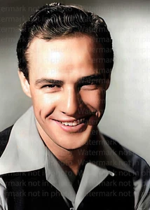 Marlon Brando RARE COLOR Photo 310 - Picture 1 of 1