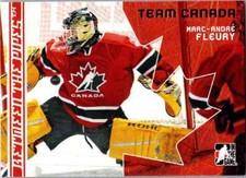 2006-07 In the Game Be A Player Between the Pipes Marc-Andre Fleury Canada #120