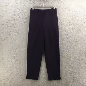 Talbots Petites Dress Pants Womens 8 Purple High Rise Zip Fly Button Casual - Picture 1 of 18