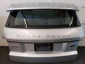 15 RANGE ROVER EVOQUE 4 DR REAR LIFT GATE LID W/BACK UP CAMERA INDUS 863 SILVER
