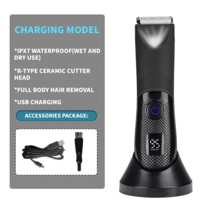 BALLS Trimmer 2.0 Electric Ball Shaver- SackSafe Guard, Waterproof, Rechargeable