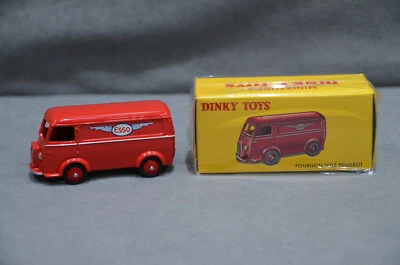 DeAgostini Mattel Dinky Toys 25 BR Peugeot ESSO Van D3A Prototipo Coche Modelo Rojo Foto 1 de 4