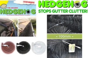 Genuine Hedgehog Gutter Brush - Leaf Guard 100mm x 4m Black, Brown, White FAST D - Picture 1 of 8