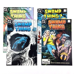 SWAMP THING Lot x 4 Ausgaben: #55, 56, 57, 59 (DC Comics, 1986) Alan Moore Sehr guter Erhaltungszustand/NM - Bild 1 von 3