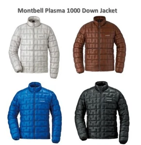 Chaqueta de Plumón Montbell Plasma 1000 Para Hombre Talla S-XL 4 Colores Exterior Ligera NUEVA - Imagen 1 de 7