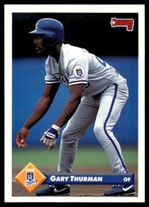 1993 Donruss #629 Gary Thurman - Kansas City Royals - Picture 1 of 2