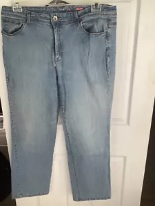 womans style and co womans 16 short straight jeans - Picture 1 of 3