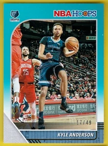 2019-20 NBA Hoops 275 Kyle Anderson Teal Parallel 17/49 Minnesota Timberwolves - Picture 1 of 1