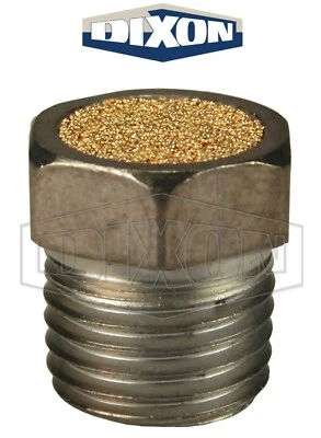 ASP-4BV Dixon 1/2" NPT Ventilación Neumática Respirador Acero Niquelado ¡NUEVO DE FÁBRICA!  Foto 1 de 4