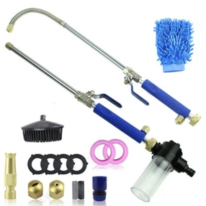 Pressure Washer Water Spray Gun Wash Nozzle Wand Car Garden Hose Soap Dispenser - Picture 1 of 17