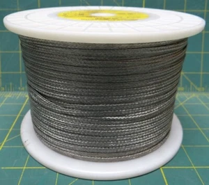 650 Foot Roll Flat 304 Stainless Steel .025"x.180" Braided Universal Ground Wire - Picture 1 of 6