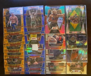 2022 Panini UFC Select Komplett Ihr Set SIE WÄHLEN - Prizms Einsätze Rookies - Bild 1 von 2