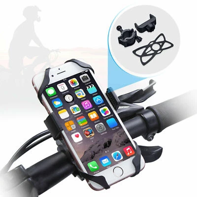 Mount Motorcycle Bicycle MTB Bike Handlebar Holder Universal For Cell Phone - Image 1 of 4