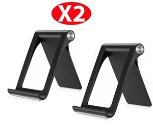 Adjustable Cell Phone Tablet Stand Desktop Holder Mount Cell Phone iPad iPhone - Picture 1 of 7