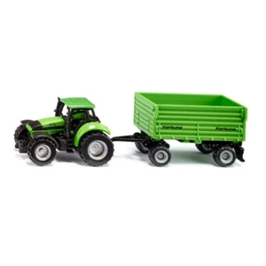 Siku - DEUTZ-FAHR with Fortuna 4-Wheel-Trailer 1606 - Picture 1 of 1