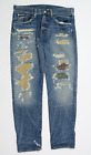 Denim & Supply Ralph Lauren Boyfriend Jeans Womens 26 Rip & Repair Camo Straight