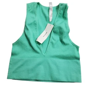 Urban Outfitters Out From Under Hailey nahtloses tiefes BH-Top neu mit Etikett Medium Boho - Bild 1 von 9