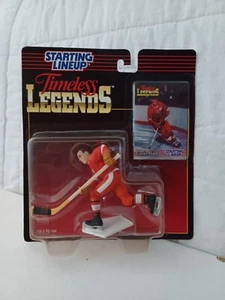 1995 Starting Lineup SLU Figure Gordie Howe Timeless Legends Detroit Red Wings - Picture 1 of 6