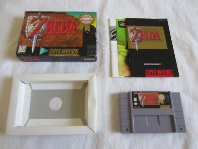 The Legend of Zelda: Link to the Past (SNES) Super Nintendo CIB Complete PC RARE - Image 1 of 4
