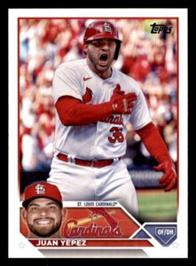2023 Topps Update  #US207 Juan Yepez St. Louis Cardinals