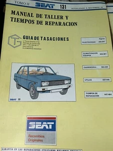 Manual De Taller Electricidad Y Carroceria SEAT 131 - Imagen 1 de 1