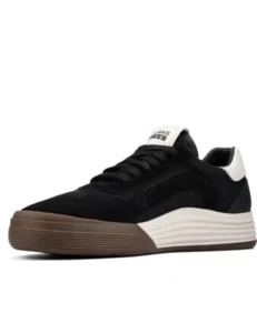 Scarpe da ginnastica Clarks Cica Lace O Ander Boys/Men nere in pelle scamosciata UK 7 G EUR 41 - Foto 1 di 7