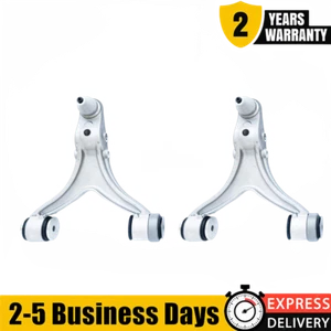 Pair Front Lower Control Arms For Maserati Gran Turismo 08-18 Quattroporte 05-13 - Picture 1 of 4