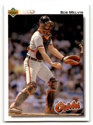1992 Upper Deck #692 Bob Melvin  ID:46363 - Image 1 of 2